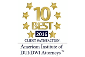 American Institute of DUI/DWI Attorneys - 10 Best 